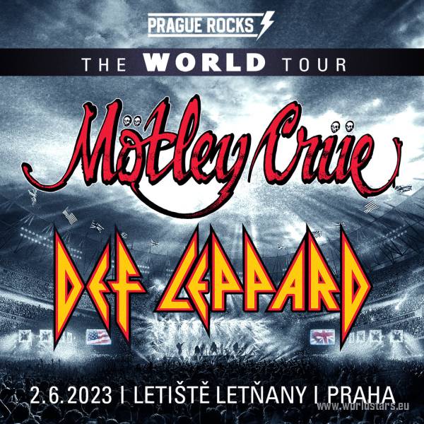 Prague Roc Prague Rock 2023 - Mötley Crüe a Def Leppard | World Stars Music
